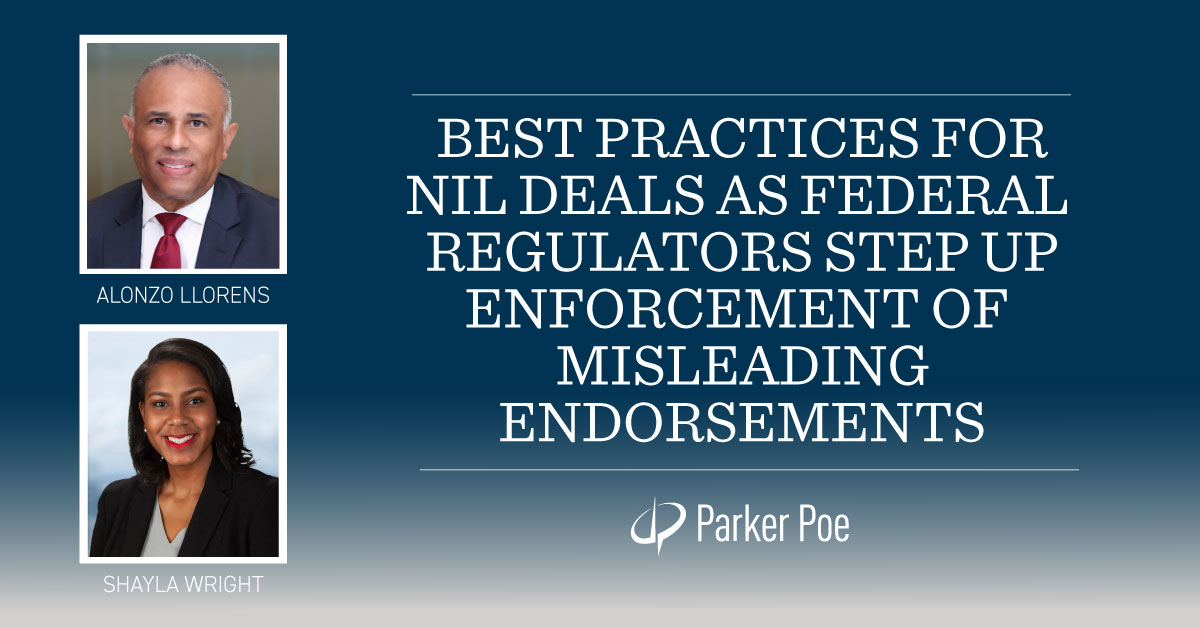 Best Practices for NIL Deals as Federal Regulators Step Up Enforcement